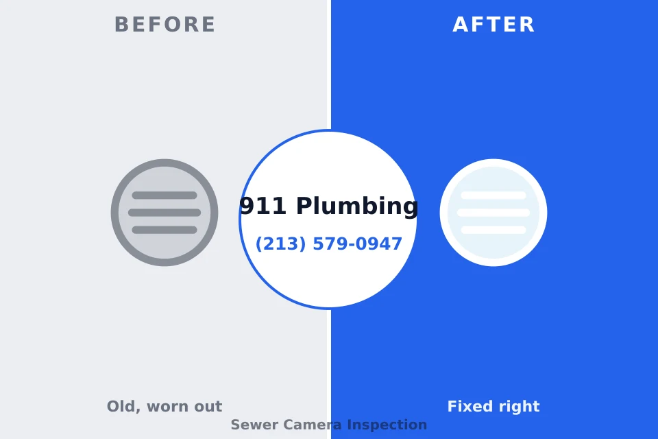 Before and after: plumbing company Lebanon, IL
